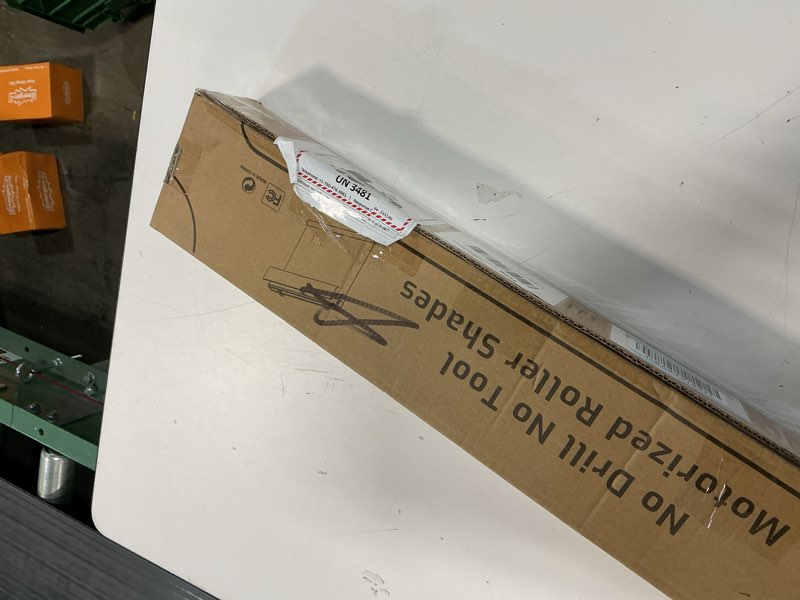 Condition photo showing New/Like New for Allesin No Drill Motorized Blinds with Remote | Rechargeable Smart Blackout Roller Shades, Cordless 