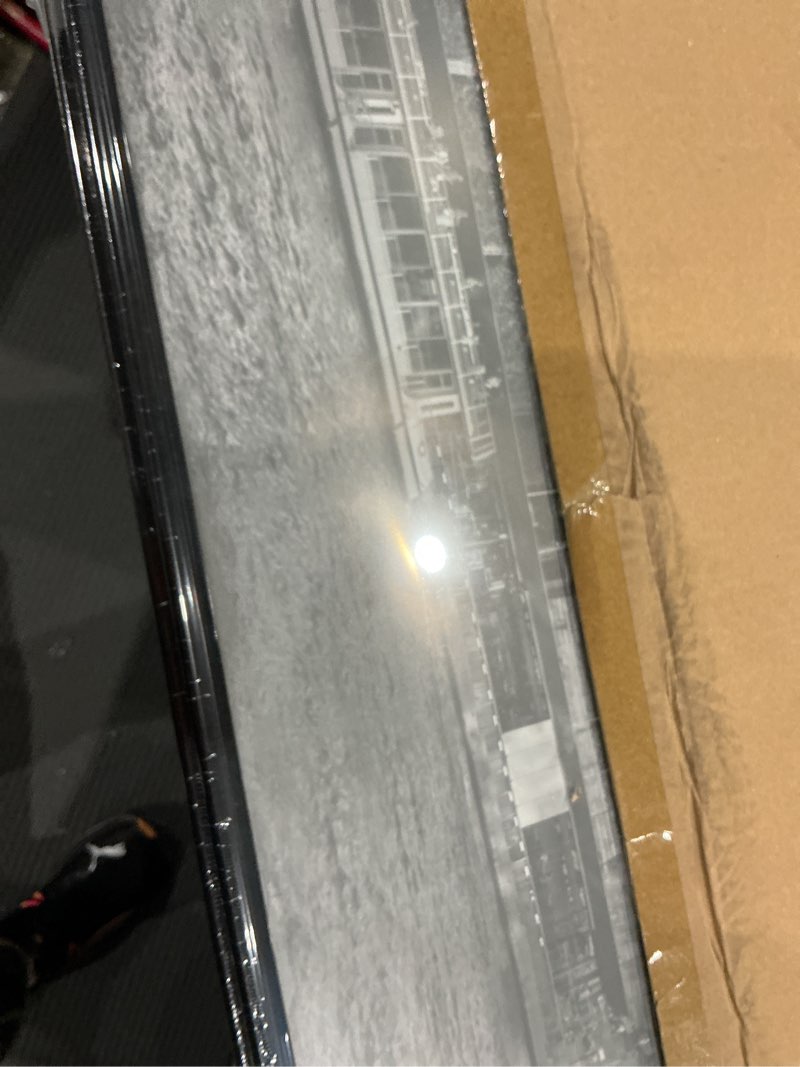 Condition photo showing Good Condition for upsimples 20x30 picture frame black 3 pack, scratch-proof poster frames 20 x 30 for photo gallery - slide-in strips, horizontal or vertical wall mounting black 20x30