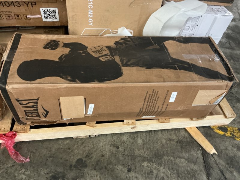 Condition photo showing Good Condition for Everlast Elite Punching Bag – Hanging Heavy Bag for Adults with Dual Strap System | Durable Boxing Bag for Boxing, MMA, Muay Thai, Home Gym Training