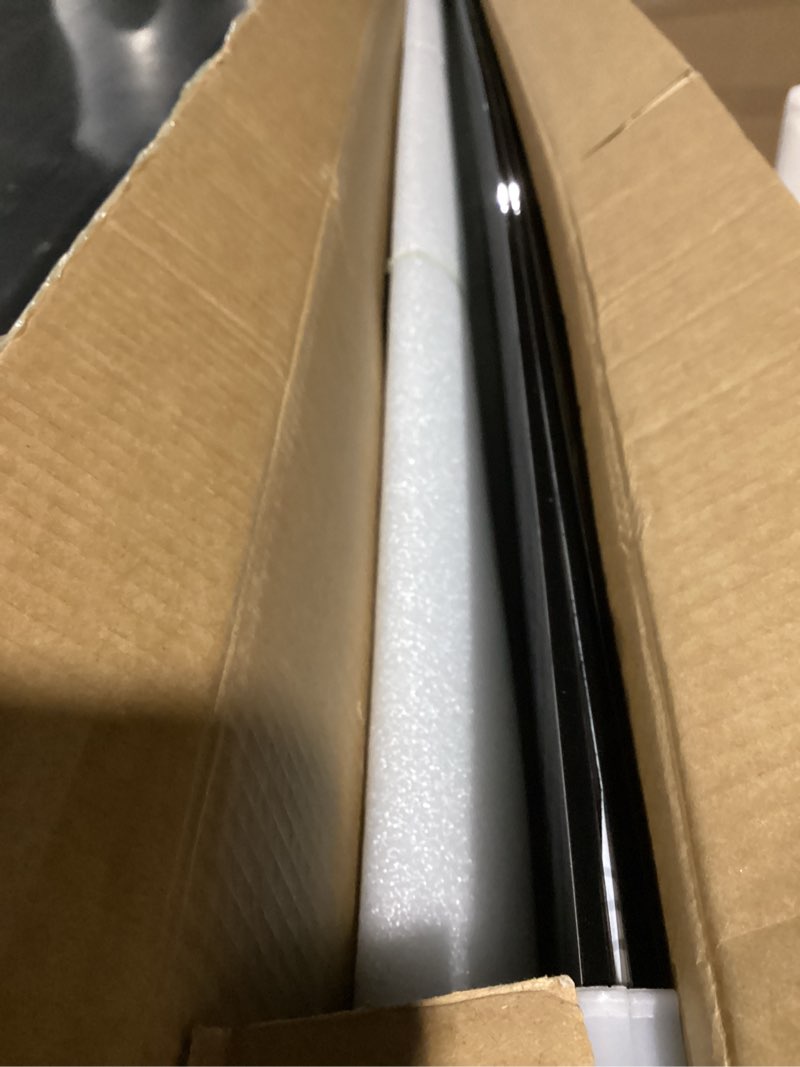 Condition photo showing New/Like New for matico 58.5" outdoor clear door awning patio window cover polycarbonate rain & snow protection, modern hollow sheet with uv protection cover, window door awning canopy,tea/white-edge tea white 15