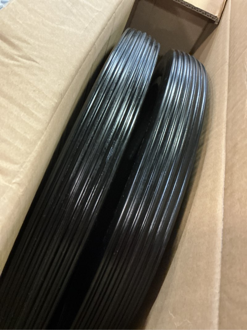 Condition photo showing As Is for 20" Flat Free Tire and Wheel, with 3/4" & 5/8" Bearing, 2.45" Centered Hub, Replacement Wheel For Rubbermaid Wheelbarrow, Garden Yard Cart, 2 Pcs