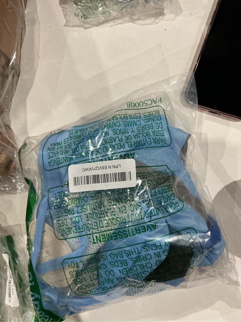 Condition photo showing Good Condition for full coverage small dog raincoat, waterproof with four-leg protection, ideal for teddy bears, includes waterproof mini backpack (blue, x-large(suggest weight 13.2-16.6lb)) blue x-large(suggest weight 13.2-16.6lb)