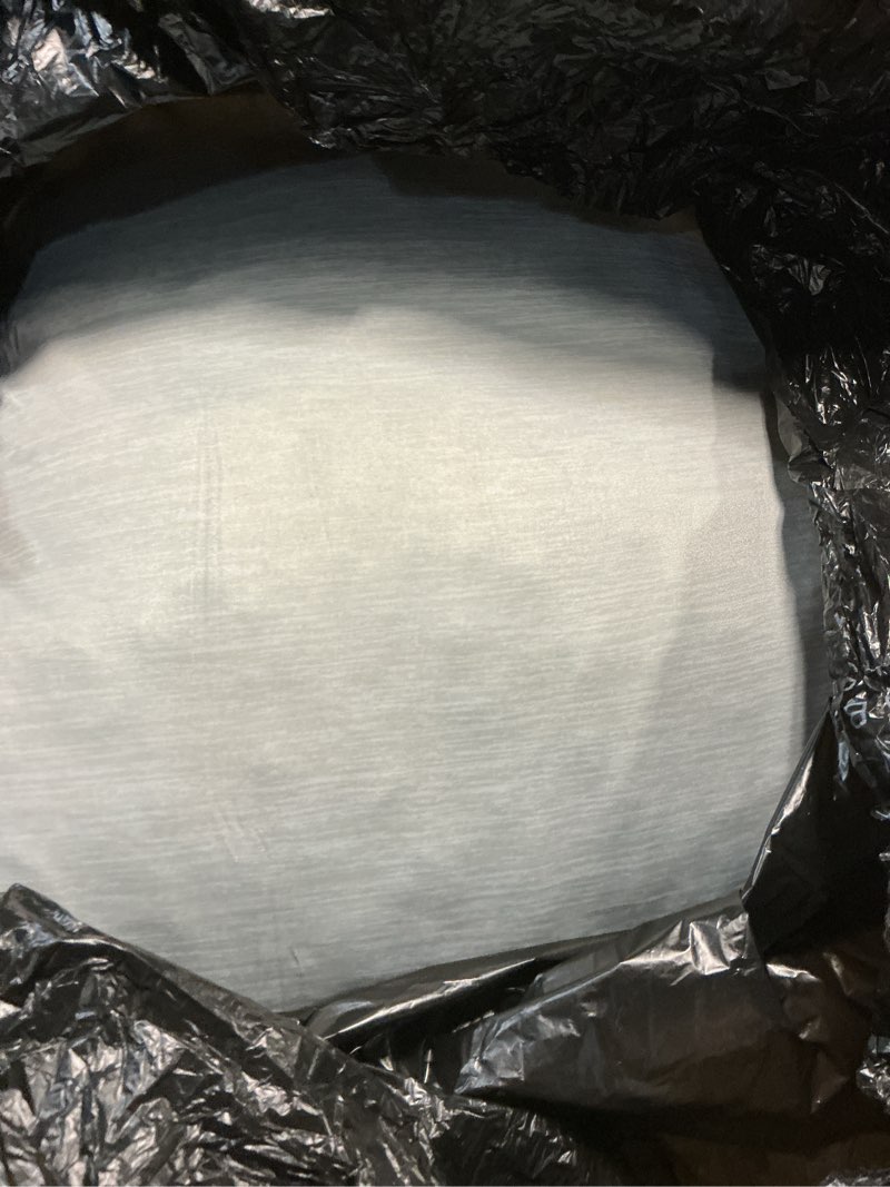 Condition photo showing As Is for MIULEE Long Body Pillow for Adults - Memory Foam Cooling Full Body Pillow for Side, Back, Stomach Sleepers - 20x60 Inch, Silver Grey 20x60 Inch (Pack of 1) Silver Grey