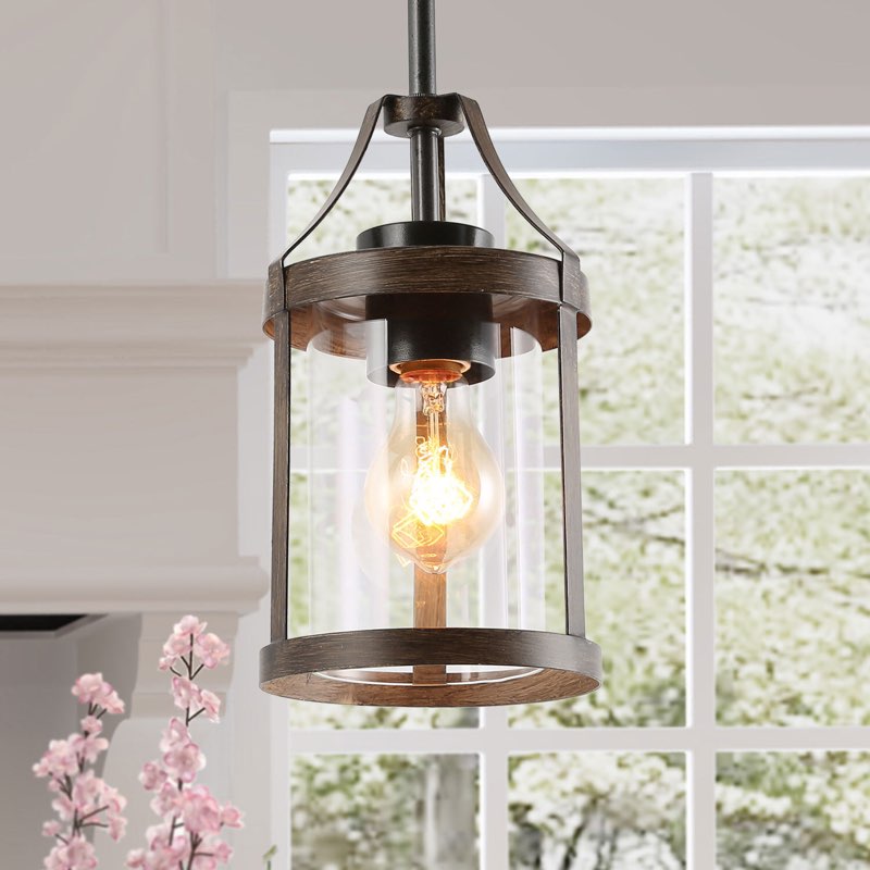  Dayton 1 - Light Bronze Pendant