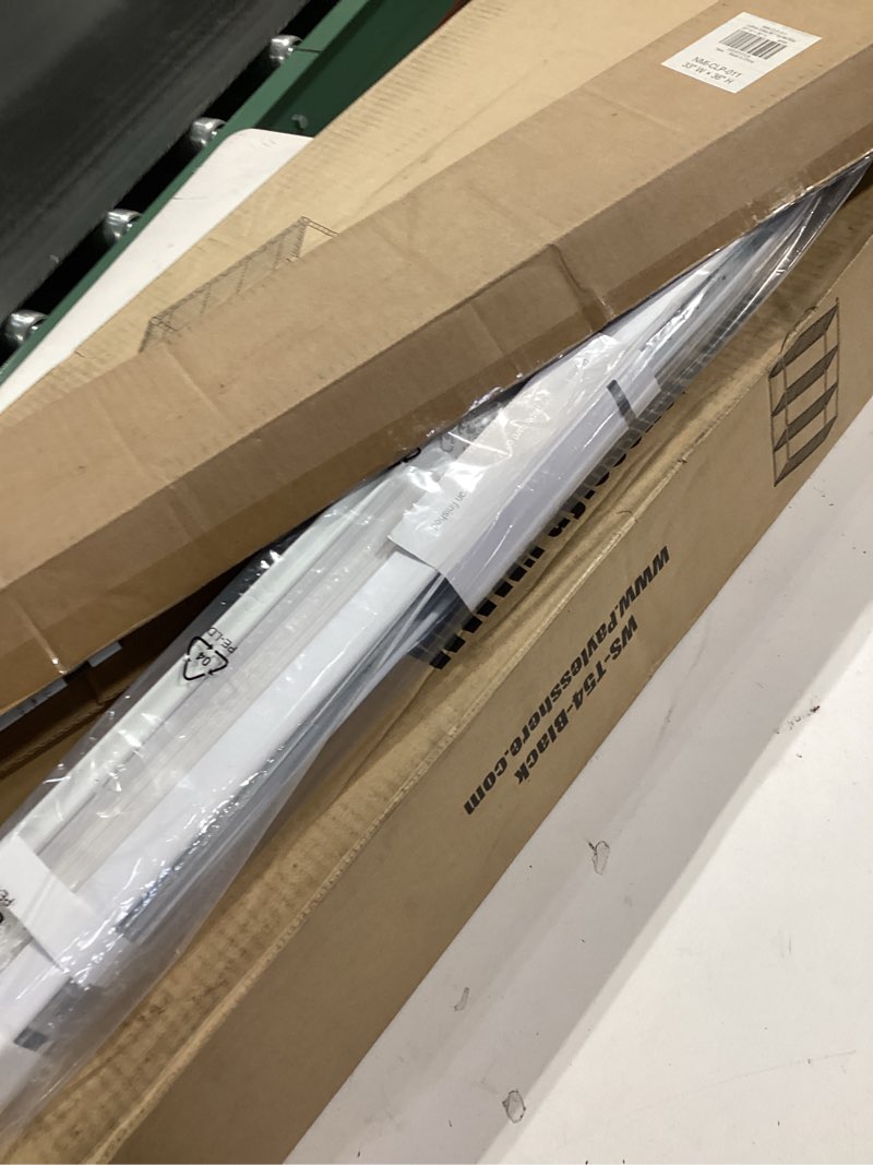 Condition photo showing Good Condition for LazBlinds No Tools No Drill 1" Vinyl Mini Blinds, Cordless Blinds for Windows, Light Filtering Horizontal Window Blinds & Shades, 33" W x 36" H, White Cordless-white 33" W x 36" H