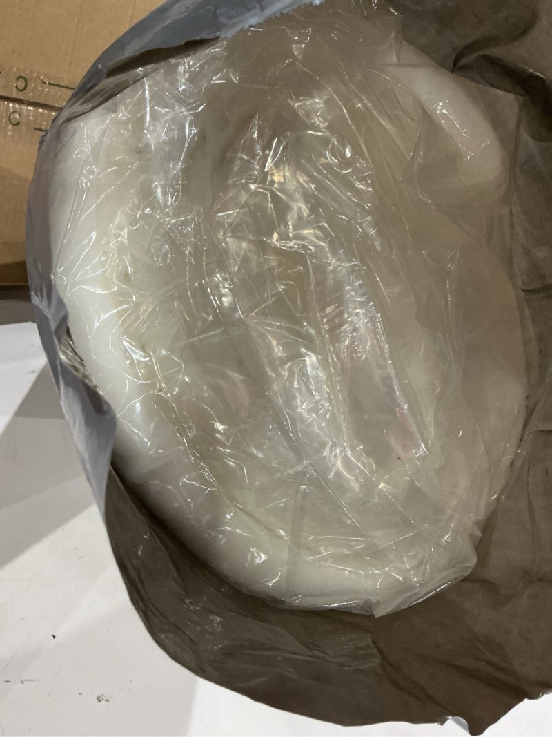 Condition photo showing New/Like New for greaton breathable 1-inch convoluted egg shell foam mattress topper | toppers for mattresses adds ultimate comfort, reduces back pain, perfect body support, maintain proper posture, queen, white queen 1" convoluted old version