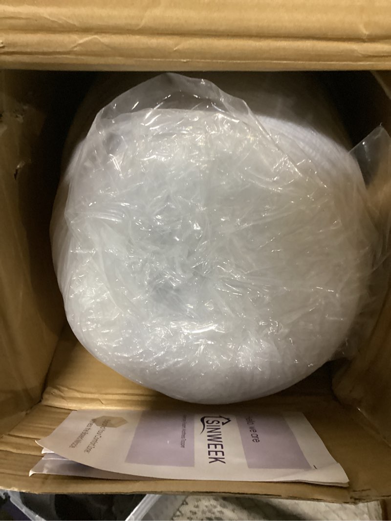 Condition photo showing Good Condition for SINWEEK 3 Inch Gel Memory Foam Mattress Topper King Size, Mattress Pad for Body Pressure Relief, Cooling Bed Topper with Breathable Soft Cover, CertiPUR-US Certified, Firm Version King Firm