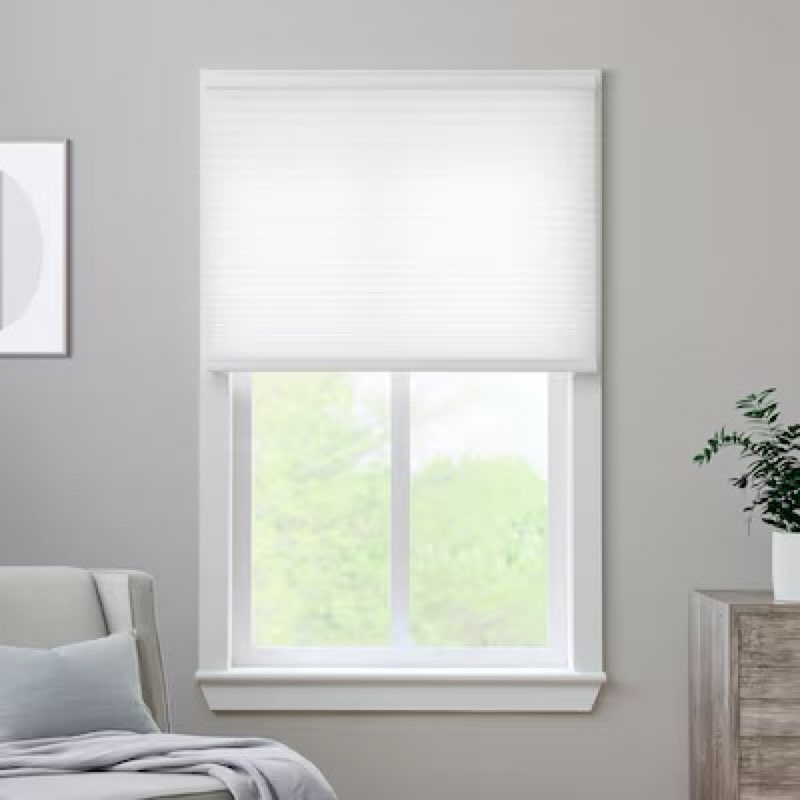 LEVOLOR Trim+Go 20-in x 72-in Graphite Light Filtering Cordless Cellular Shade