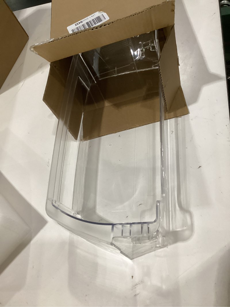 Condition photo showing Good Condition for 2026 upgraded wr71x38318 refrigerator door shelf bin for ge, replacement part wr71x24428 4975917 ap7175677 ps16619590 eap16619590