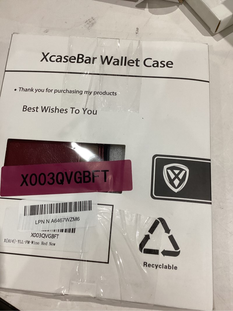 xcasebar for samsung galaxy a14 5g wallet case with zipper credit card holder ?rfid blocking? , flip
