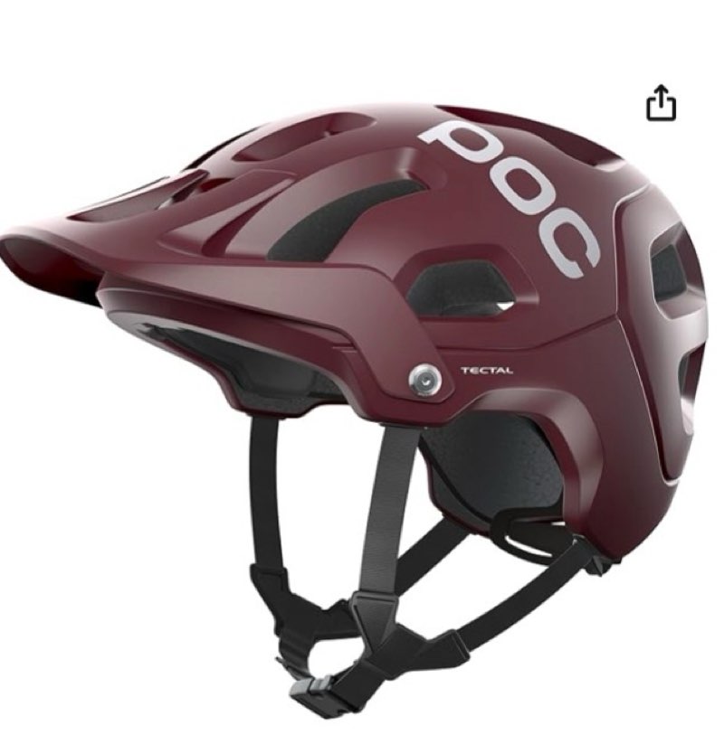 POC Tectal Helmet Propylene Red Matte, XS/S