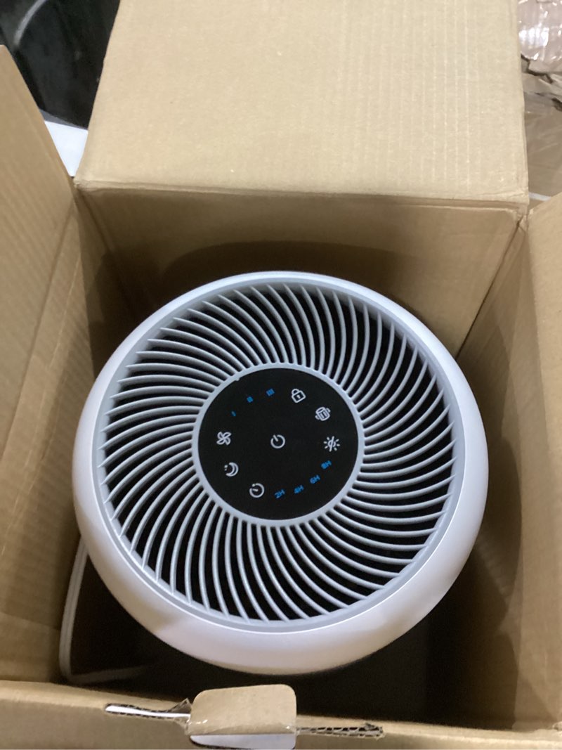 Condition photo showing Good Condition for LEVOIT Air Purifier for Home Allergens Pet Hair in Bedroom, Covers Up to 1073 ft² by 56W High Torque Motor, AHAM VERIFIDE, 3-in-1 Filter with HEPA Sleep Mode, Remove Dust Smoke Odor, Core300-P, White White Core 300-P 1Pack