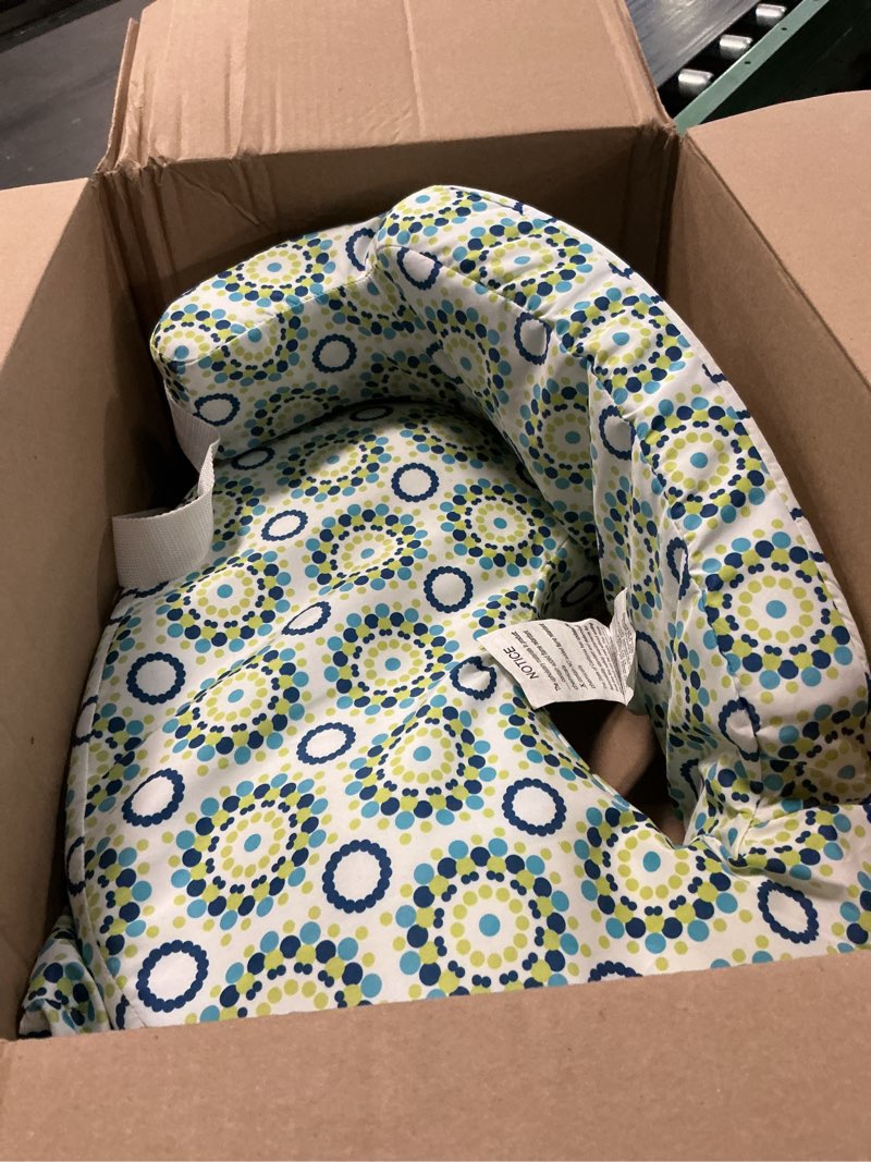 Condition photo showing Good Condition for my brest friend original nursing pillow enhanced ergonomics essential breastfeeding pillow support for mom & baby w/ convenient side pocket, double straps & slipcover, sparkles sparkles original