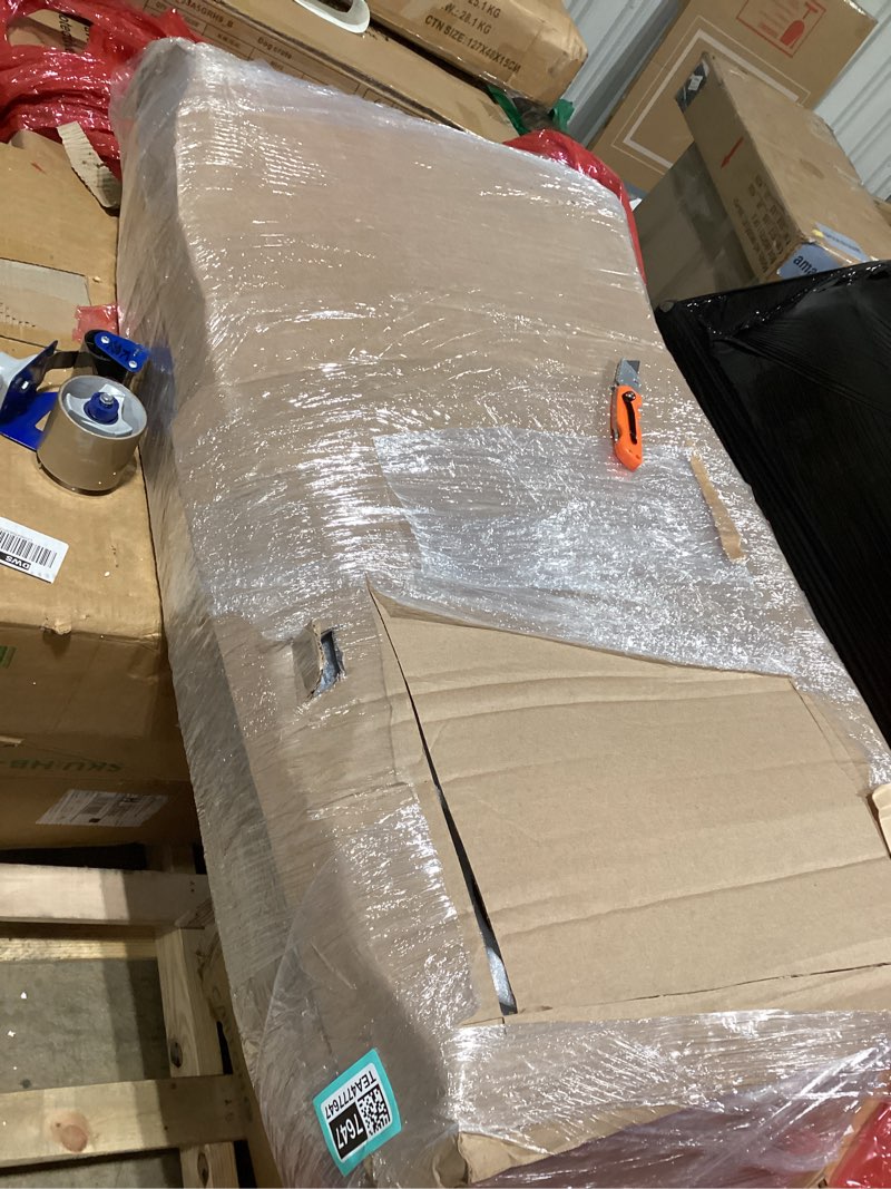 Condition photo showing As Is for alloy steel drywall cart