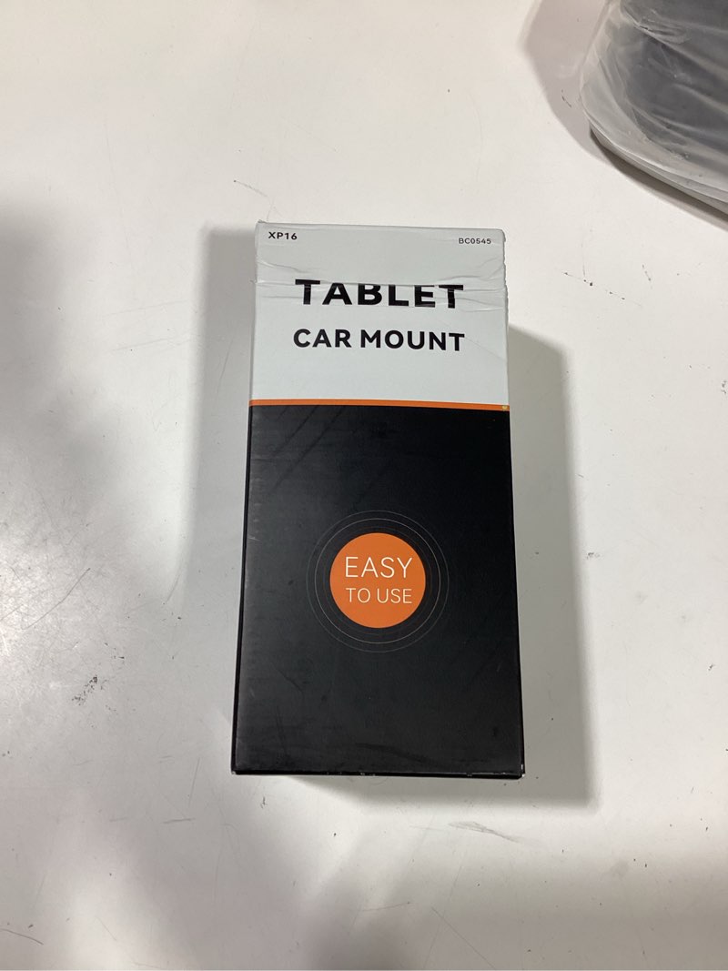Condition photo showing As Is for tablet holder for car ipad holder for car?windshield+dash?suction cup ipad mount for truck stand?360° ?tablet car mount soporte de telefono para carro for all 4.7"-12.9" apple ipad samsung galaxy tab black
