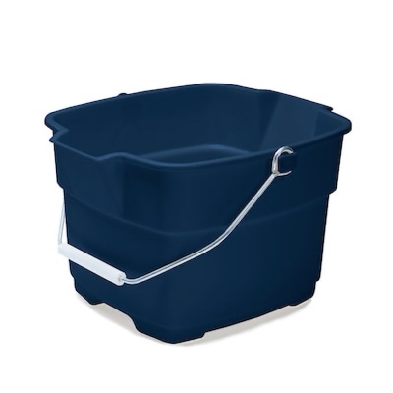 Rubbermaid 15-quart Plastic Blue General bucket