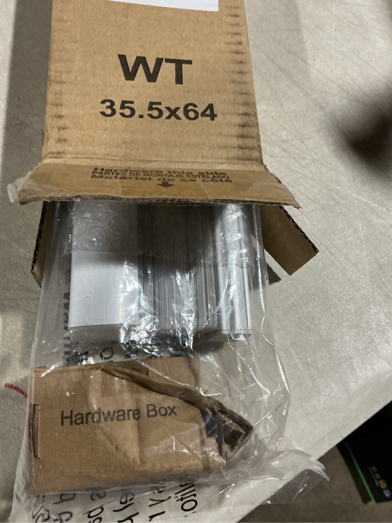 Condition photo showing Good Condition for LazBlinds Cordless White 1" Room Darkening Vinyl Mini Blinds, 35.5" W X 64" H Horizontal Window Blinds for Home, Cordless Shades for Indoor Windows White 35.5"W X 64"H