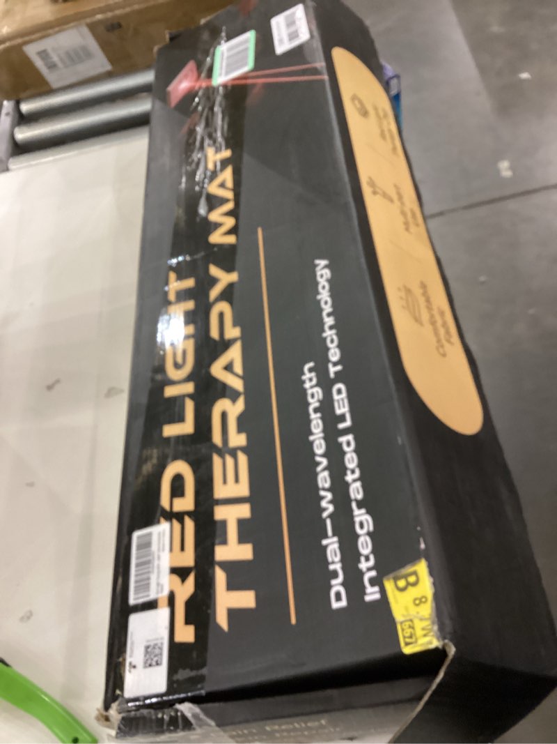 red light therapy mat