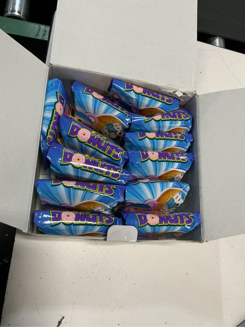 Condition photo showing New/Like New for bears vs donuts™ - fuchsia asst b 12 pack | 4" bean-filled mystery plushies |from the vs world! (characters will vary)