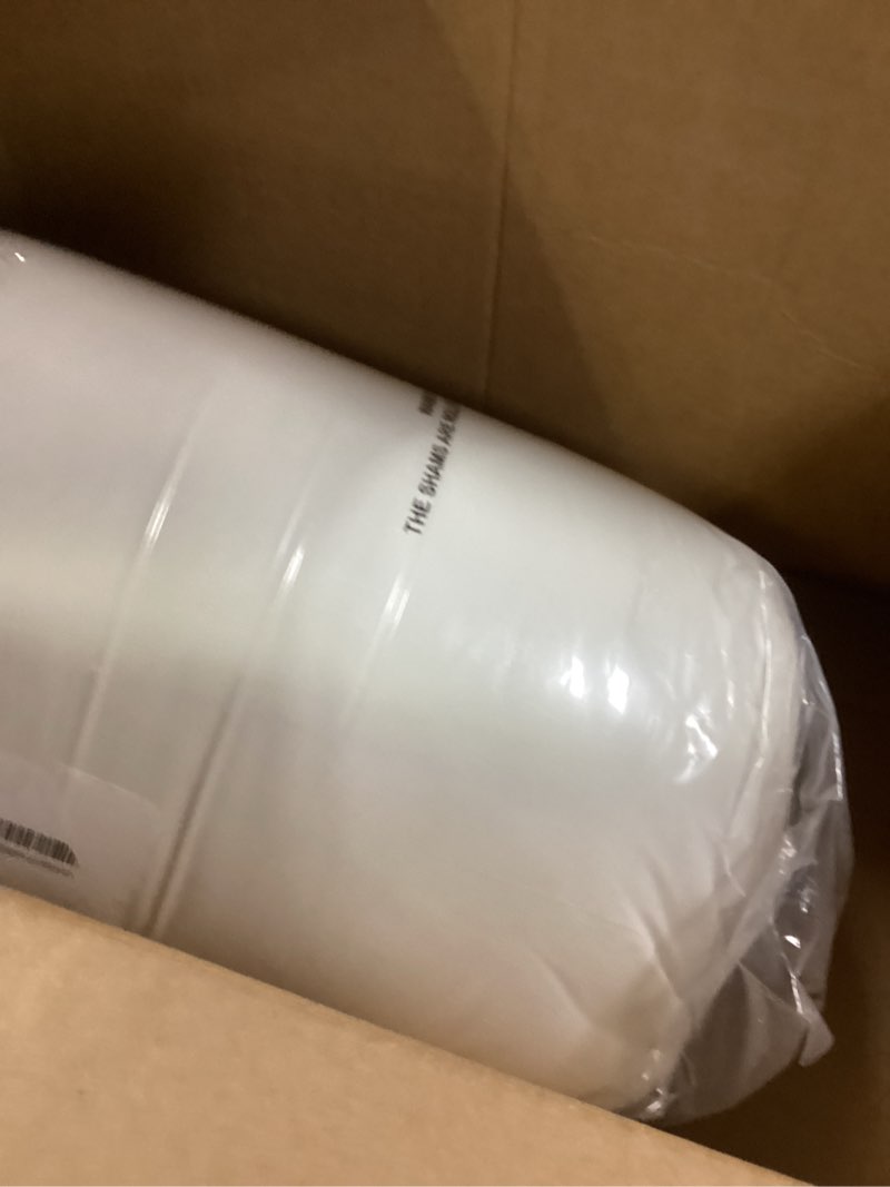 Condition photo showing New/Like New for Queen Comforter Set 7 Piece - Soft Bed in a Bag Queen Size Comforter Sets, Cozy Luxury Bedding Sets with Down Alternative Comforter, Flat Sheet, Fitted Sheet, 2 Pillowcases & 2 Shams, White White Queen