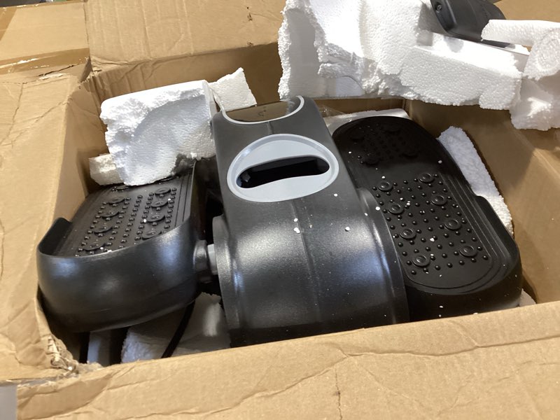 Condition photo showing Good Condition for merach under desk elliptical machine, leg exerciser while sitting for seniors with 12-speeds & remote control, quiet portable electric seated pedal exerciser machine for home office
