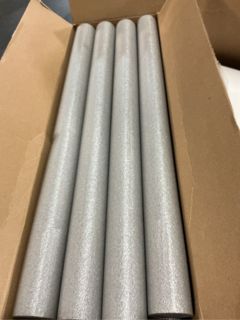 Condition photo showing Good Condition for Leyndo 12 Pcs 2" x 25.4" Closed Cell Backer Rod Foam Tube Seal Total 25.4ft Waterproof, Corrosion Resistant Caulk Saver for Concrete Crack Filling, Expansion Joints, Bridges, Tunnels, Driveways(Gray)