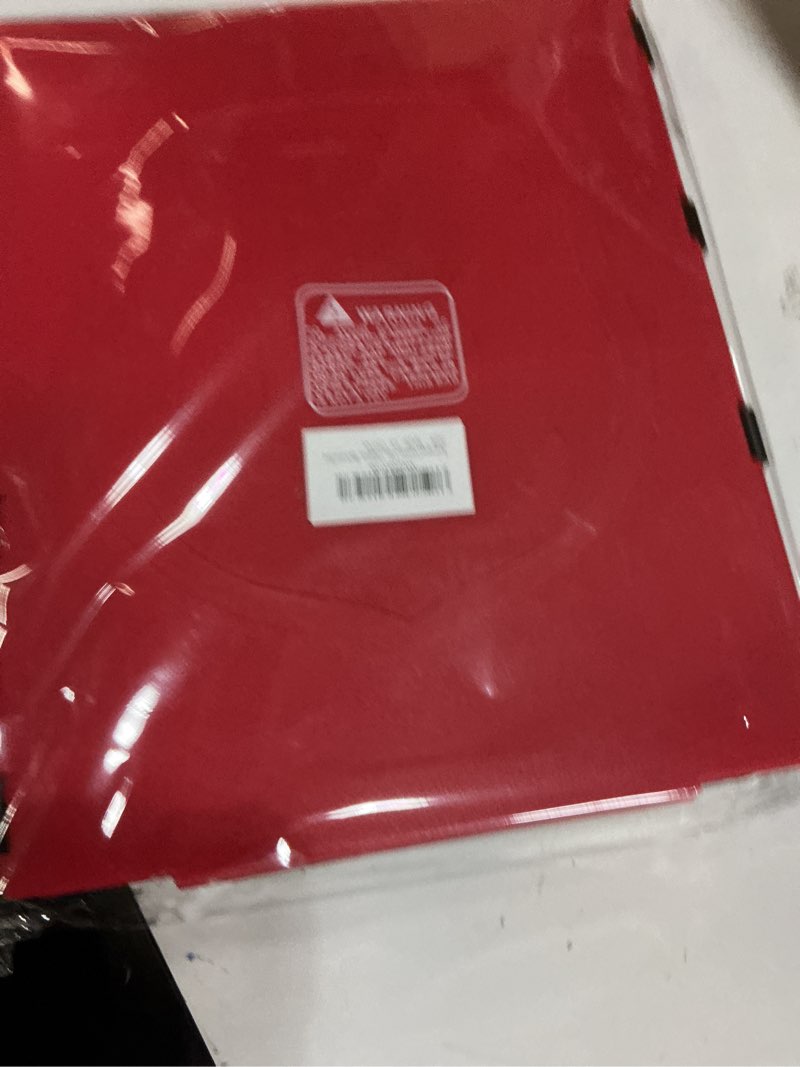 Condition photo showing New/Like New for BoxLegend Version 3 Shirt Folding Board t Shirts Clothes Folder Durable Plastic Folding Helper Easy and Fast Folding Boards for Adults and Children, Black and Red