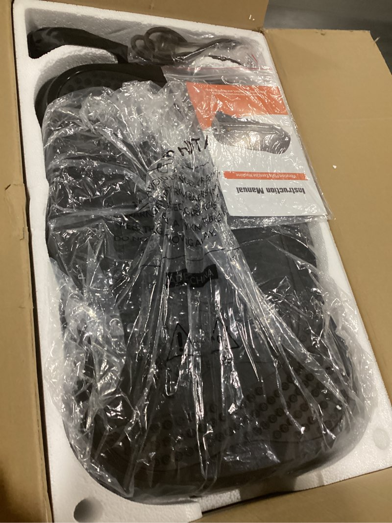 Condition photo showing Good Condition for Vibration Plate Exercise Machine, 130 Levels Full Body Workout Vibrating Plate for Lymphatic Drainage Weight Loss, 450 Lbs Capacity Shake Fitness Platform with Resistance Bands Bluetooth for Women Men