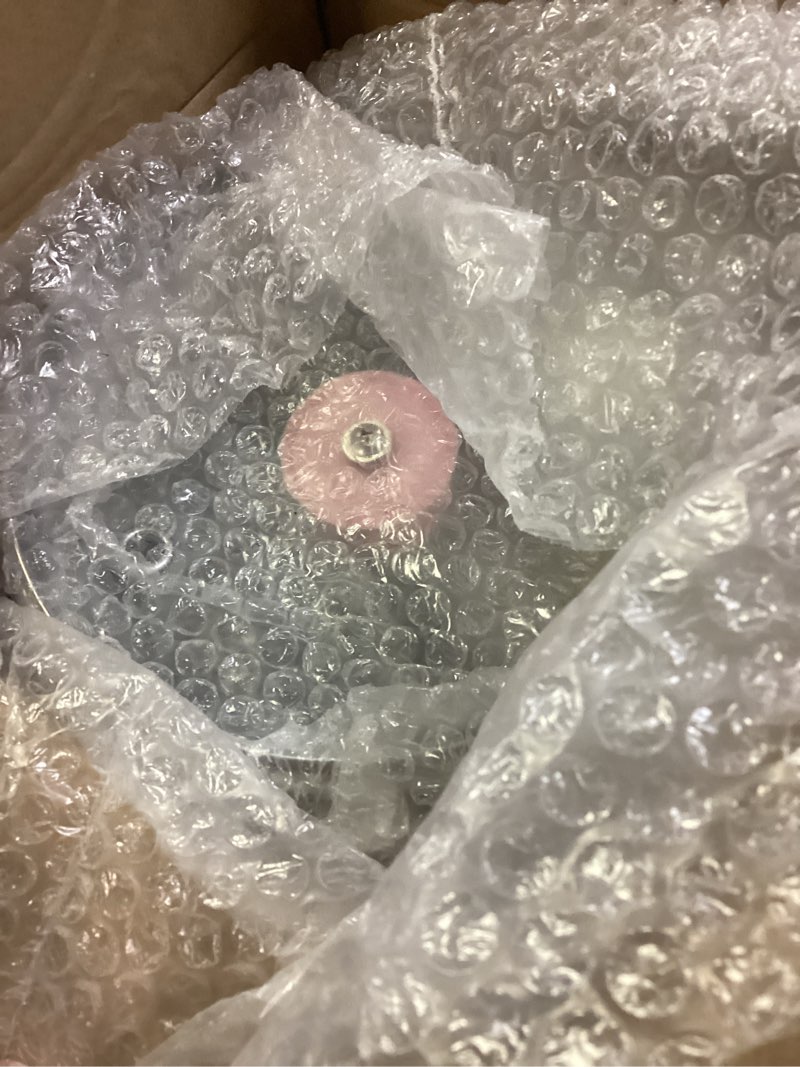 Condition photo showing New/Like New for dezin hot pot electric, rapid noodles cooker, stainless steel electric pot 1.6 liter, perfect for ramen, egg, pasta, dumpling, soup, porridge, oatmeal with temperature control and keep warm function 1.6l pink