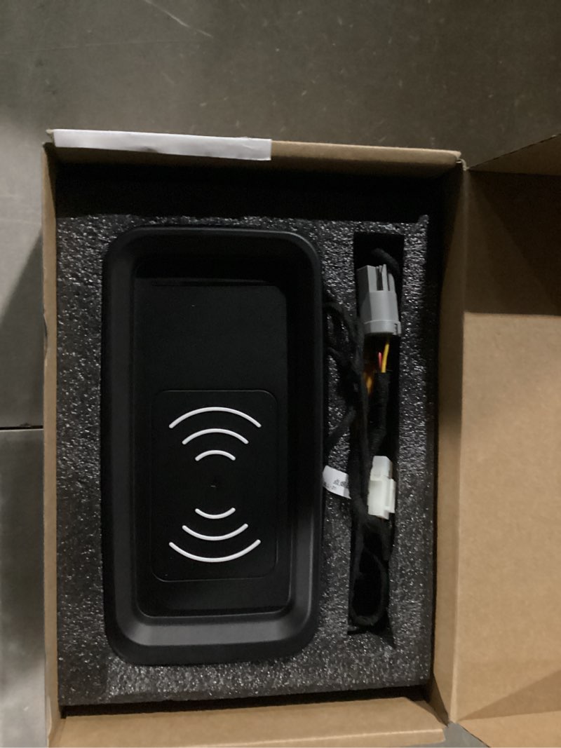 Condition photo showing New/Like New for Xipoo Wireless Charger Compatible with 2015-2018 Chevy Silverado 15W Fast Charging Wireless Charger Pad Full Console Upgraded Replacement for 2015-2018 Chevy Silverado GMC Sierra Accessories Fit Full Console Upgraded 2015-2018
