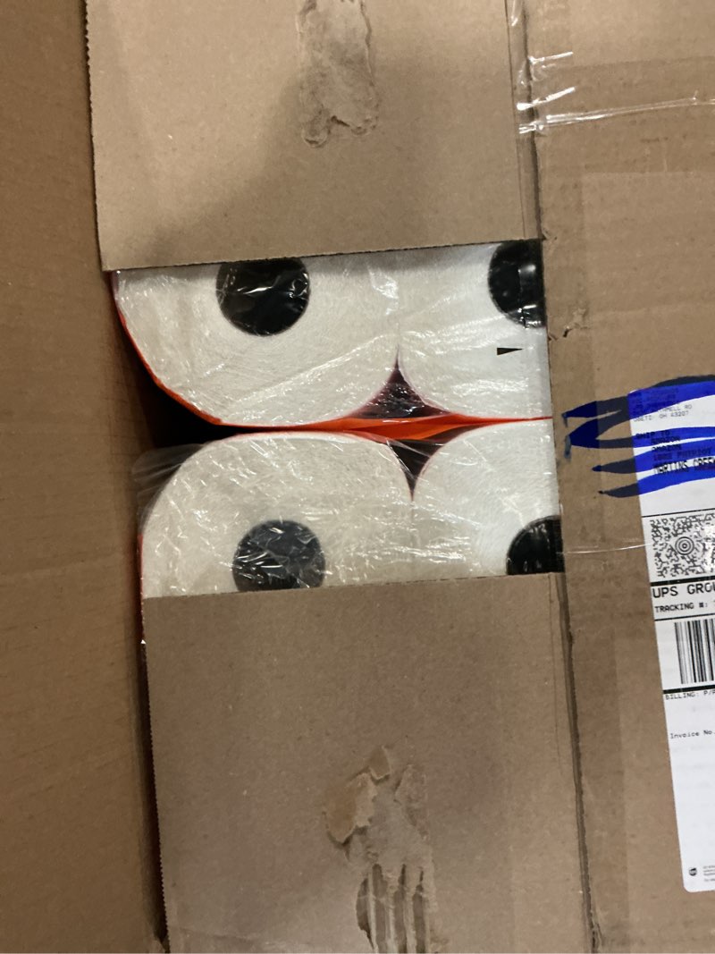 Condition photo showing New/Like New for Amazon Basics FSC-Certified 2-Ply Flex-Sheets Paper Towels, 150 Sheets per Roll, 12 Basics Rolls = 32 Regular Rolls XXL 150 sheet (Pack of 12)