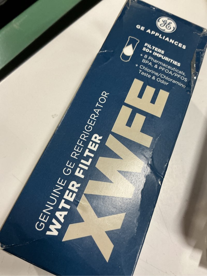 Condition photo showing Good Condition for ge xwfe refrigerator water filter | certified to reduce lead, sulfur, and 50+ other impurities | replace every 6 months for best results | pack of 1