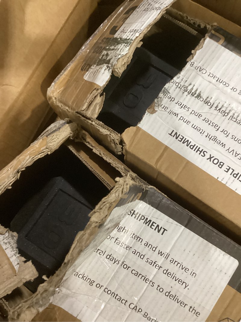 Condition photo showing Good Condition for CAP Barbell Coated Dumbbell Weight | Multiple Options Pairs & Sets Chrome Handle 30 lb - Pair