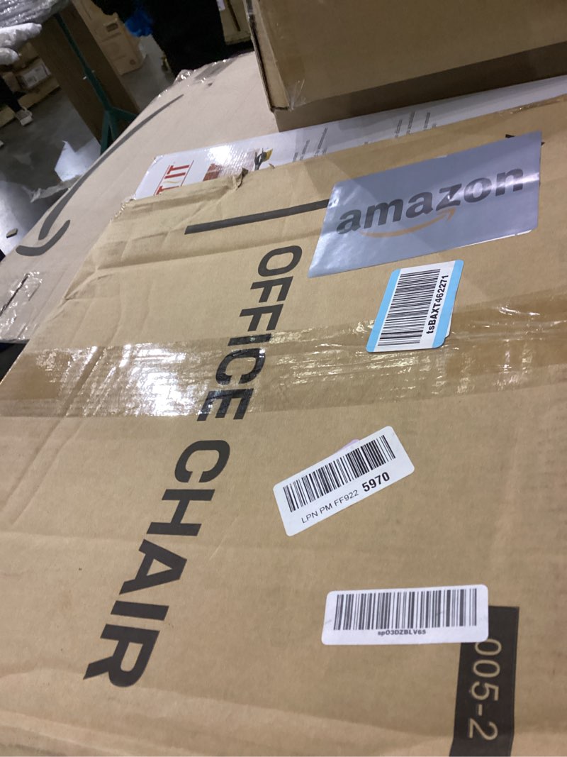 Condition photo showing New/Like New for TRALT Ergonomic Office Chair - Comfy Desk Chair with Back Support, Home Office Desk Chairs, Computer Chair, 330lbs Wide Seat Big and Tall Office Chair for Executives (Grey)