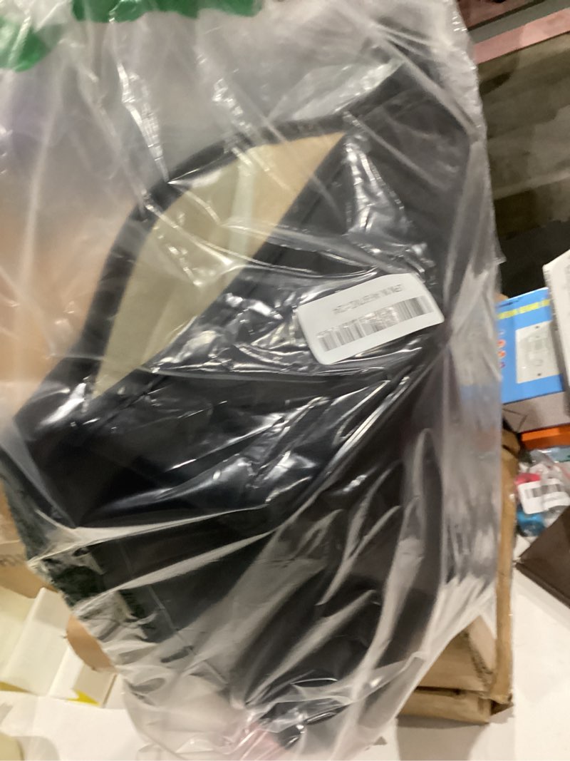 Condition photo showing Good Condition for Car Seat Cover for Luxury & Comfort - PU Leather, Anti-Slip, Full Wrap Protection with Storage Pocket for Bottom Cushion - Universal Fit for 95% of Vehicles (Black,2 Piece) 2 piece black