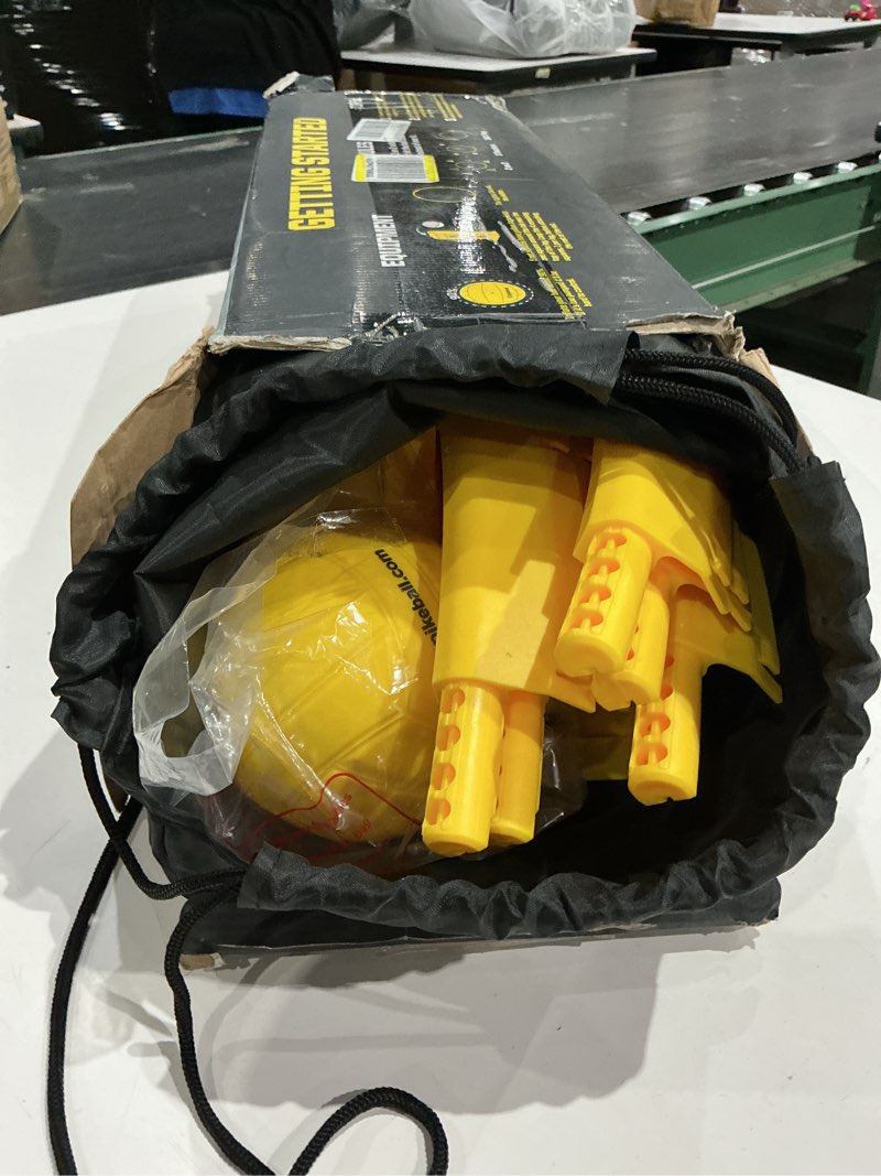 Condition photo showing Good Condition for spikeball the original kit 1-ball game set - outdoor, yard & camping games - includes ball, net, drawstring bag & rulebook set
