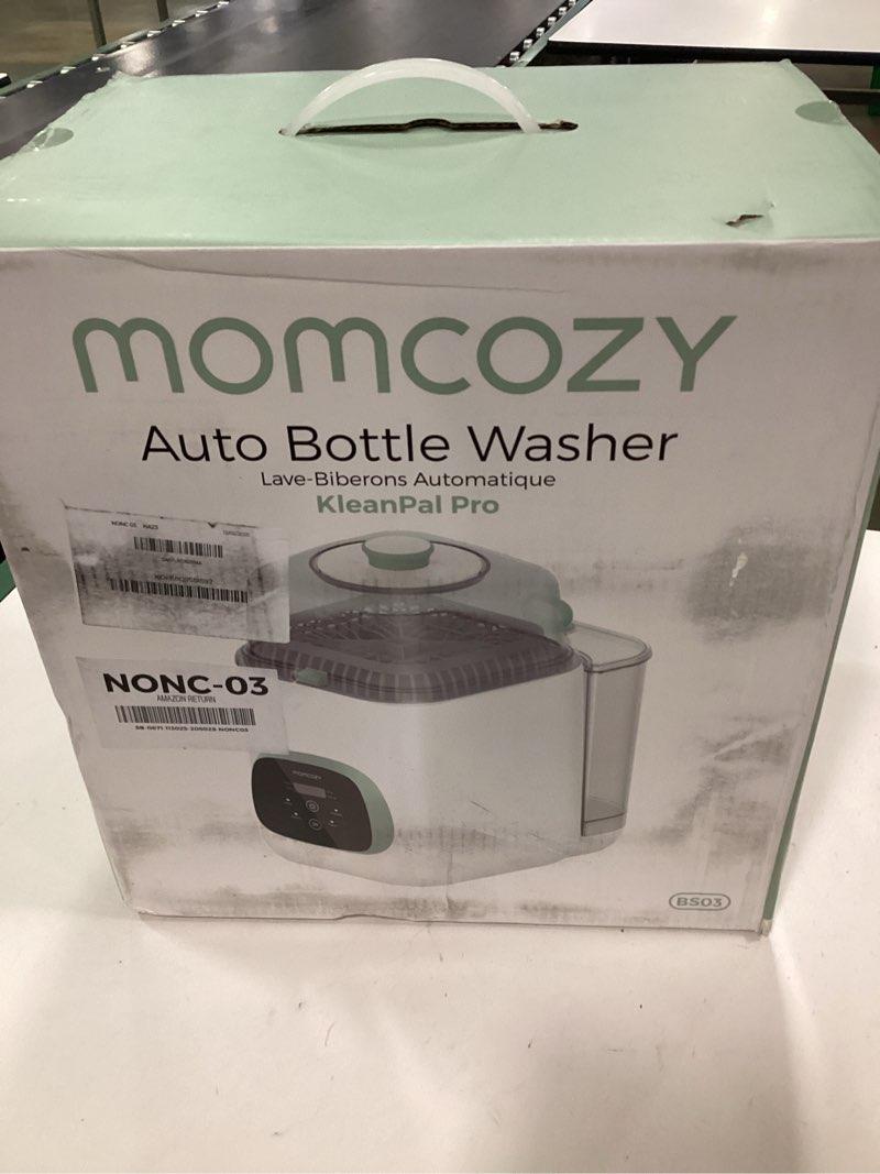 Condition photo showing New/Like New for Momcozy KleanPal Pro Baby Bottle Washer, Sterilizer & Dryer - All-in-One Cleaning Machine for Bottles, Pump Parts & Baby Essentials - Time-Saving & Effortless Care White
