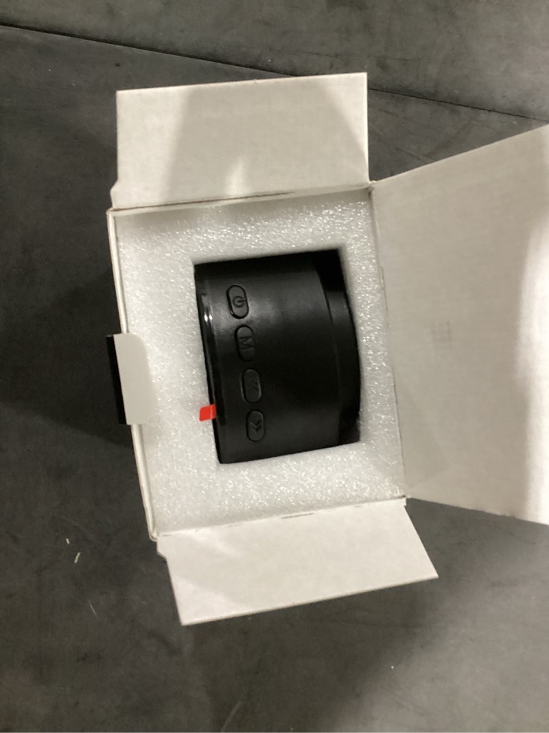 Condition photo showing Good Condition for tarkari wireless induction speaker, 5 in 1 bluetooth speaker, 360° rotation cell phone stand with ambient light compatible with iphone ipad android tablet, birthday gifts for women men him round - black