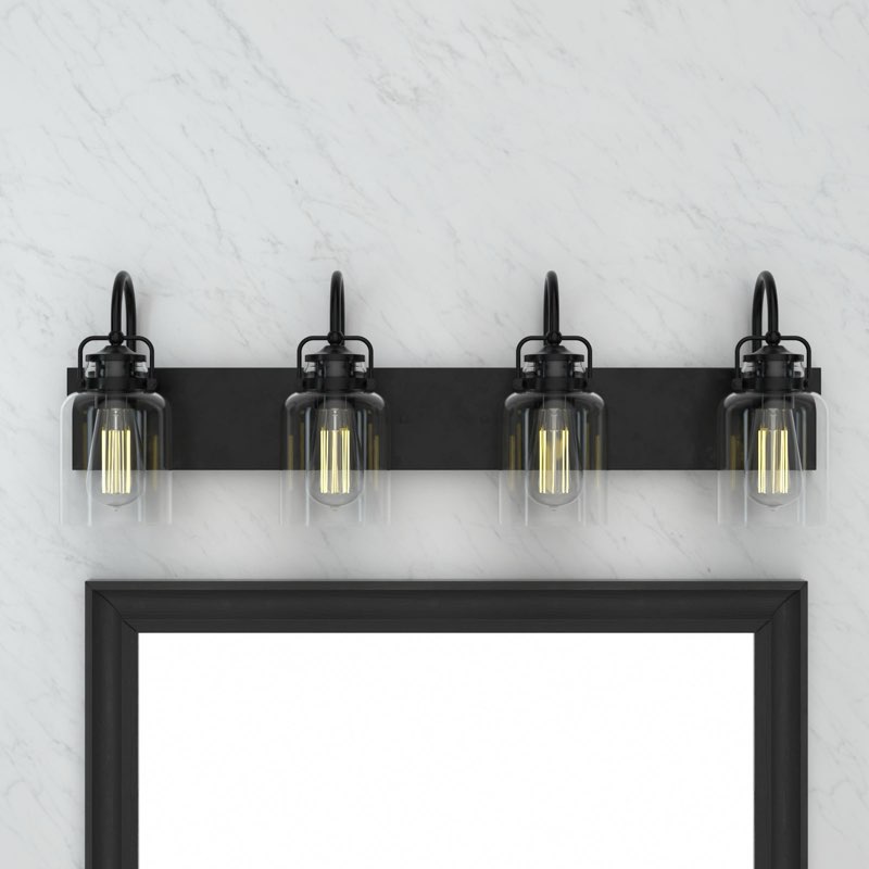 WL0004 4-Light Dimmable LED Vanity Light