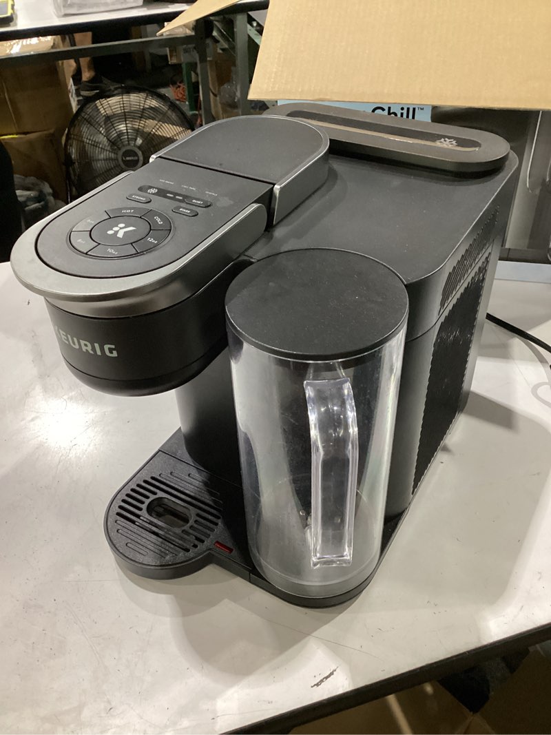 Condition photo showing Good Condition for keurig k-brew+chill iced or hot single-serve k-cup coffee maker with multistream and quickchill technology, 70oz. removable reservoir