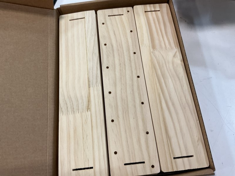 Condition photo showing Good Condition for 2 pack cake pop stand holder - 3 tier for 39 cake pops, acrylic & pine wood dessert table stand | wedding birthday baby shower candy buffet cake pop display.