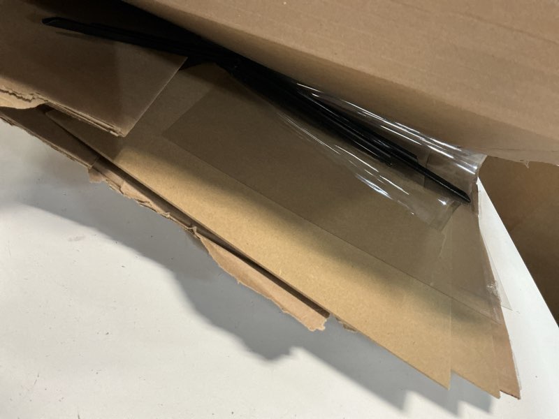 Condition photo showing As Is for upsimples 16x24 Picture Frame Black 3 Pack, Scratch-Proof Poster Frames 16 x 24 for Photo Gallery - Slide-In Strips, Horizontal or Vertical Wall Mounting Black 16x24