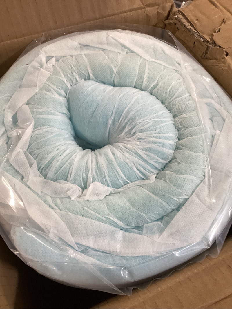 Condition photo showing Good Condition for linenspa memory foam mattress topper - 2 inch gel infused memory foam - plush feel - cooling and pressure relieving - certipur certified - dorm room essentials - queen size queen 2 inch classic gel