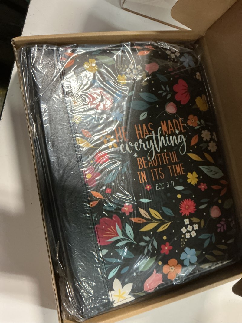 Condition photo showing Good Condition for xkdous bible cover case for women, leather bible bags with study supplies large book carrying case church book holder organizer mothers day christian gifts for mom lady black large