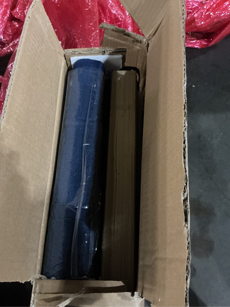 Condition photo showing Good Condition for Gruwans Full Size Bed Frame with Upholstered Wingback Headboard, Easy Assemnly Platform Bed, Wooden 