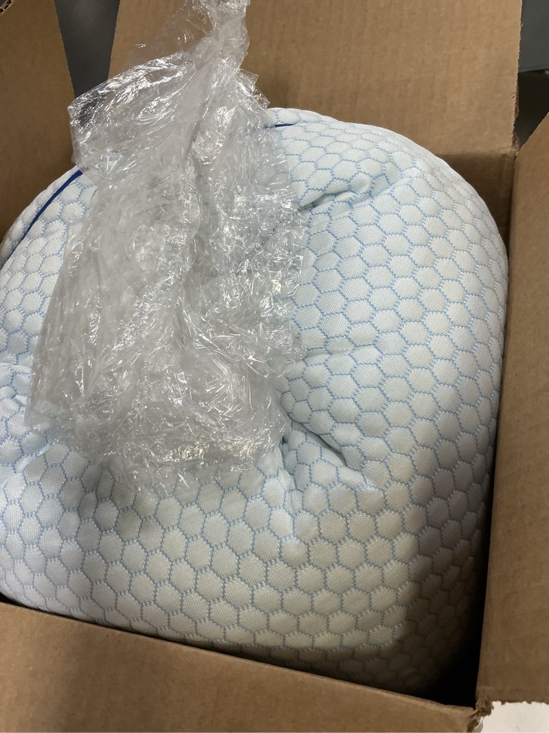 Condition photo showing As Is for Nectar Tri-Comfort Cooling Pillow - Adjustable Support & Firmness - Cooling Cover - Pressure Relief - Helps Reduce Neck Pain - Premium Memory Foam & Microfiber Down Alternative Standard