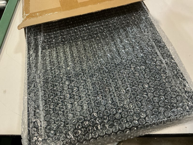Condition photo showing Good Condition for 12 panels small animal playpen, 48" x 24" x 16" pet playpen with waterproof mat, c&c cage for guinea pigs, puppy play pen, bunny playpen, indoor outdoor portable metal wire yard fence 12 panels - 48"l x 24"w x 16"h black