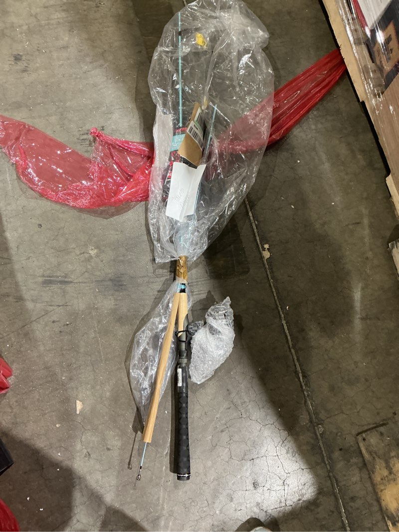 Condition photo showing As Is for ugly stik carbon inshore pursuit iv spinning rod and reel combo