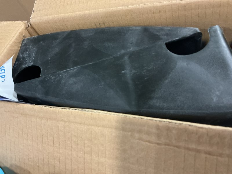 Condition photo showing As Is for Nilight Plastic Curb Ramps, 4.2" Rise Portable Lightweight Heavy Duty Threshold Ramp for Driveway Lawn Mower Scooter Bike Motorcycle Wheelchair, 2 Pack