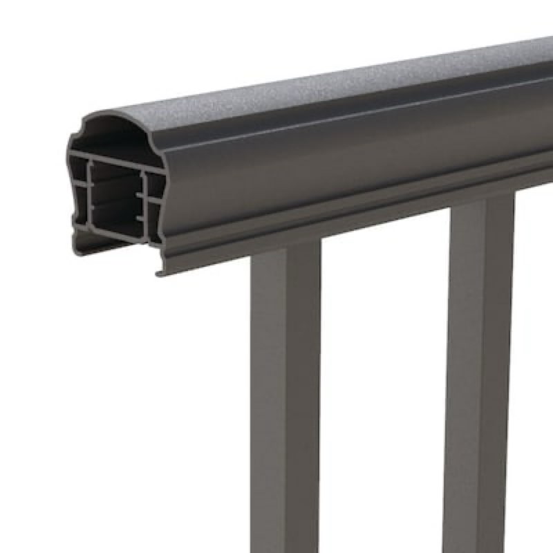 Freedom VersaRail Cambridge 6-ft x 36-in Matte Bronze Aluminum Deck Rail Kit